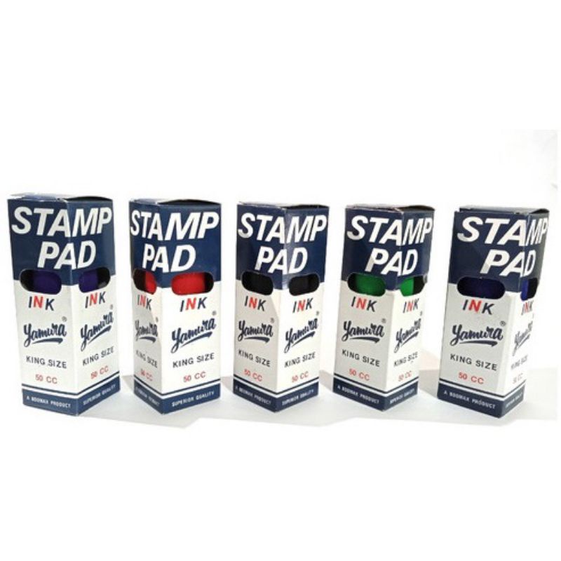 

ATK-POINT | Stamp pad Ink / Refill tinta stamp pad Yamura king size 50CC