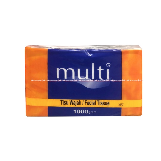 Multi Tisu Wajah Facial Tissue 1000gr Tisu Muka Tissu Lembut Muka Kosmetik Tisue Multti Mullti