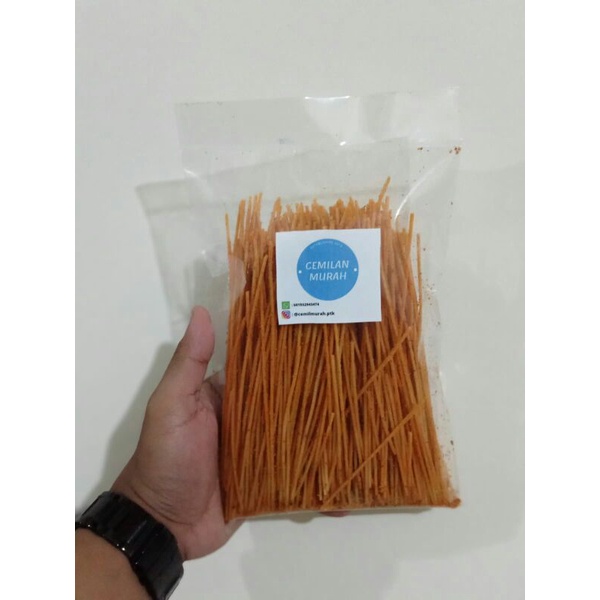 

cemilan, makanan MIE LIDI