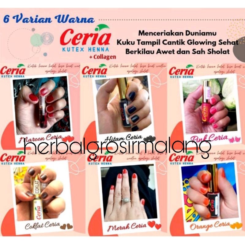 CERIA KUTEK HENNA/RAZETA KUTEK HENNA HALAL