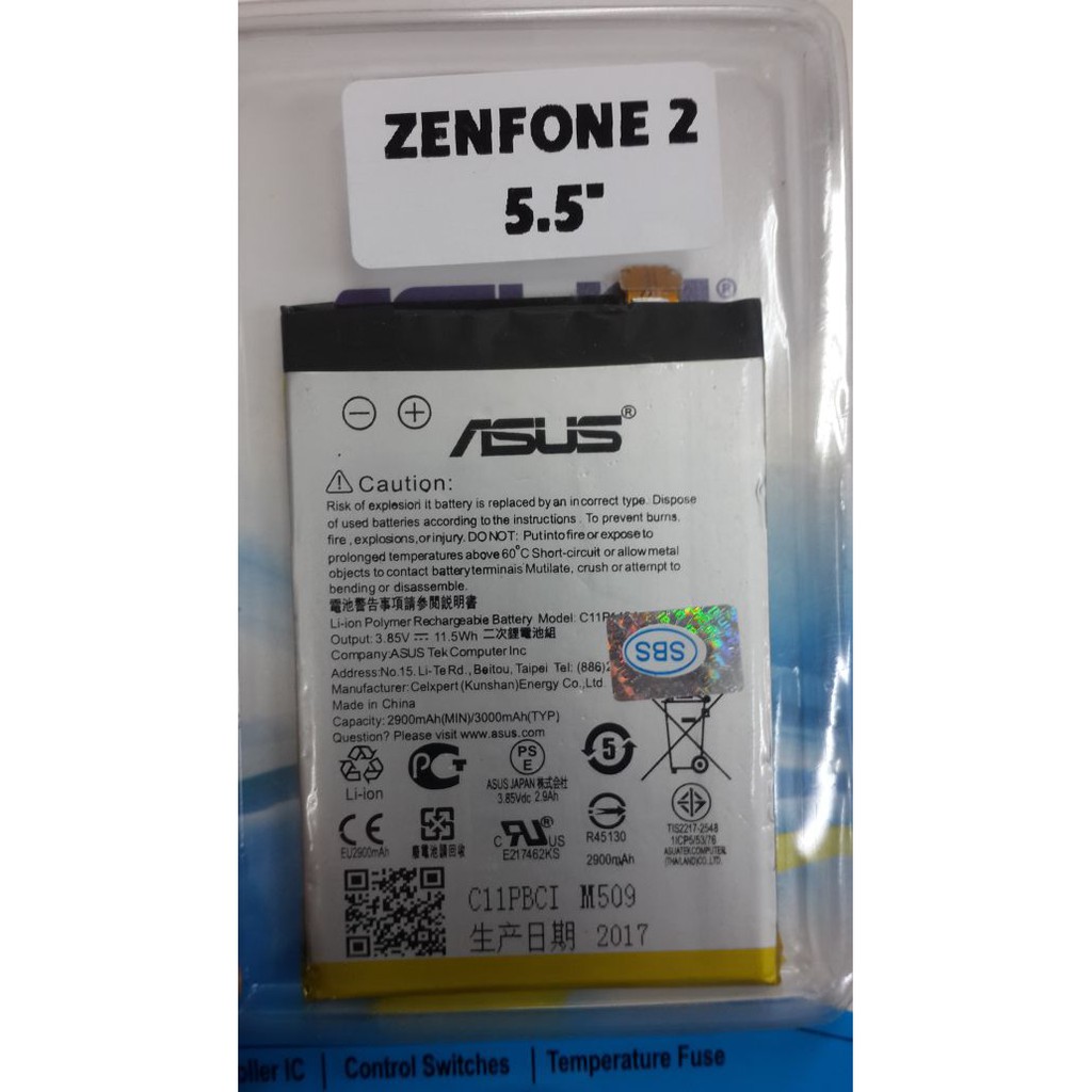 Baterai Asus Zenfone 2 5.5 inch C11P1424 Original