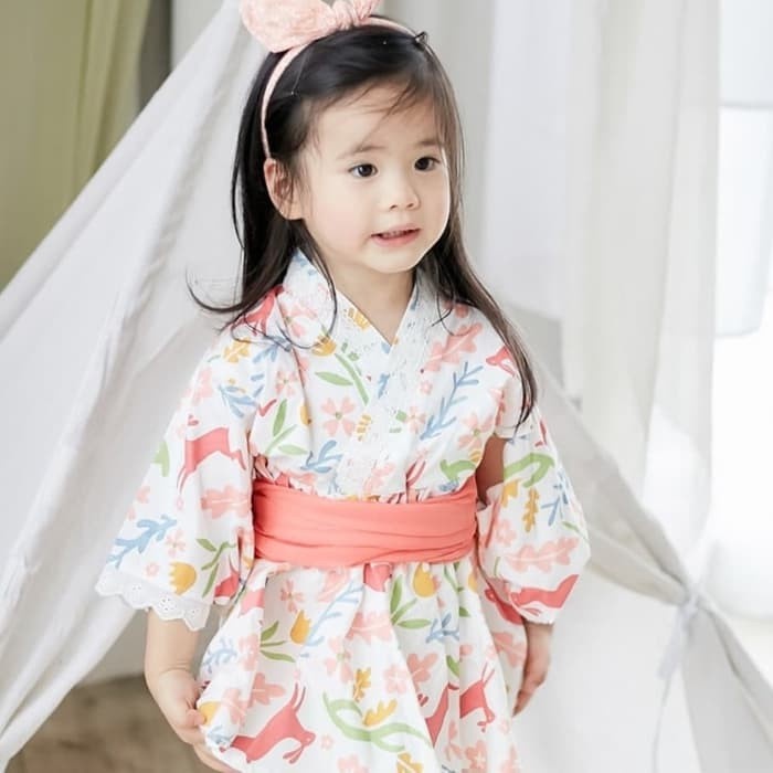 japan kimono dress anak balita kimono jepang bayi kostum halloween 2