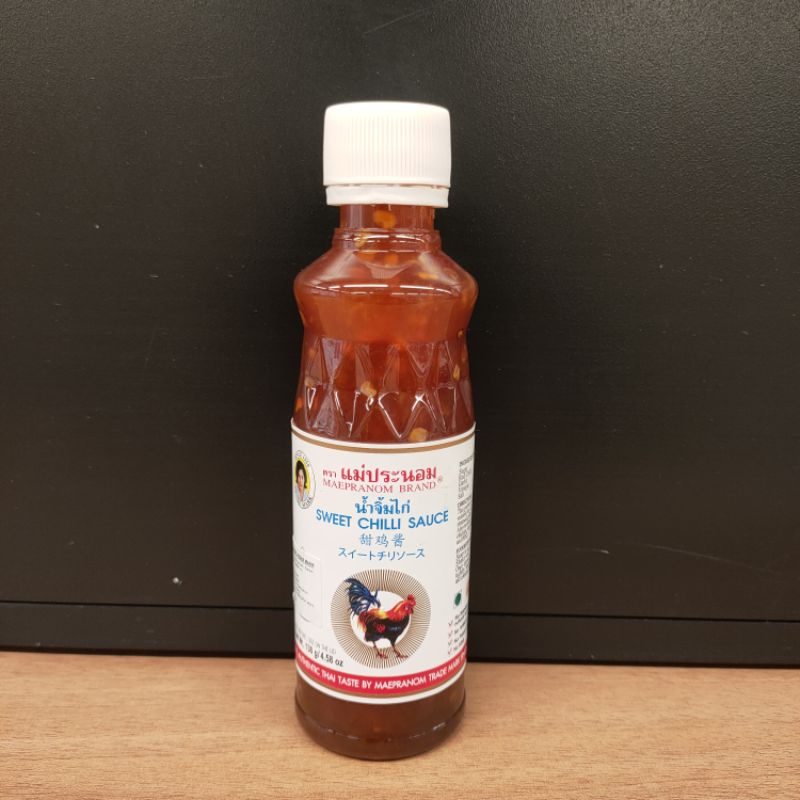 MAEPRANOM BRAND SAUS PEDAS MANIS THAILAND 130GR SAUS THAILAND IMPORT MAEPRANOM SWEET CHILI SAUCE