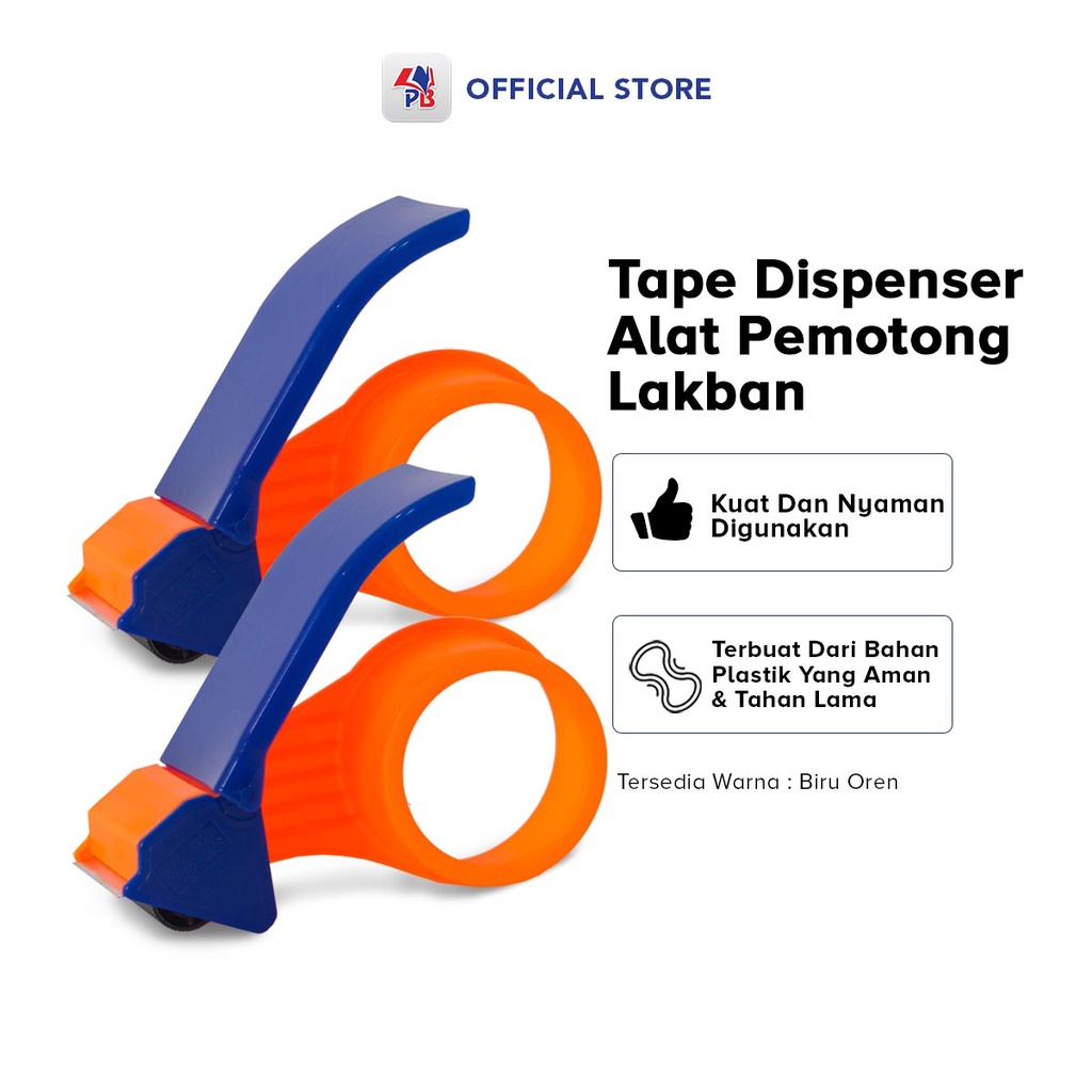 

Tape Dispenser Alat Potong Lakban Tape Cutter 2inc Lakban Mudah Digunakan / PB EDUKASI ANAK - PBNB