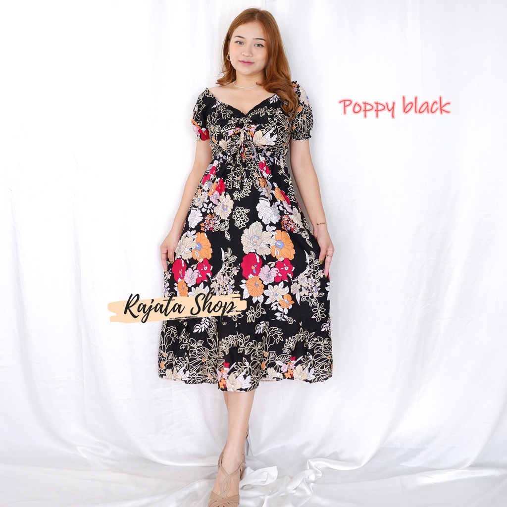 DASTER BALI CASSANDRA-CSS POPPY BLACK