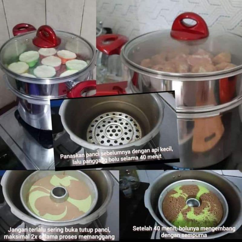 ORIGINAL Panci Presto Homecook Presto Set Of 5
