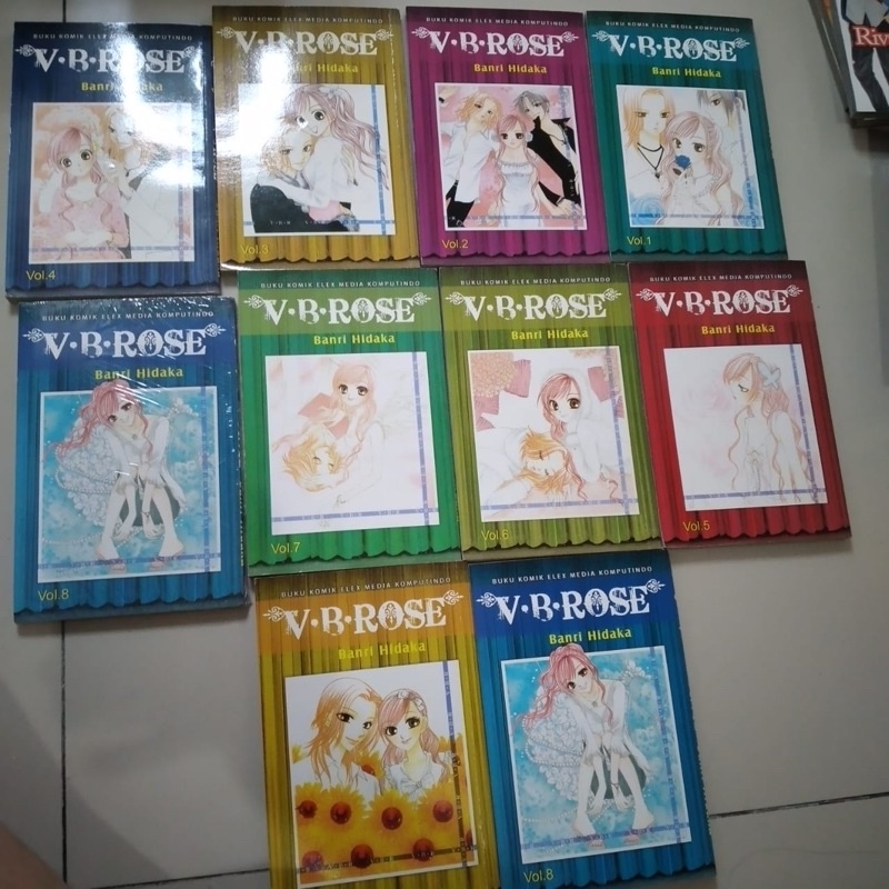 Komik V B ROSE Vol 1-9 SET