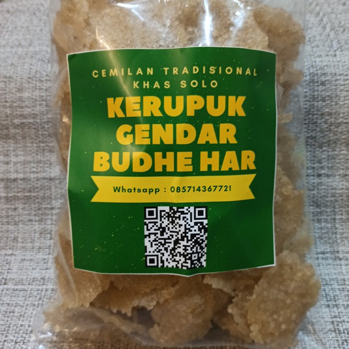 

Kerupuk Beras / Kripik Gendar Asli Solo