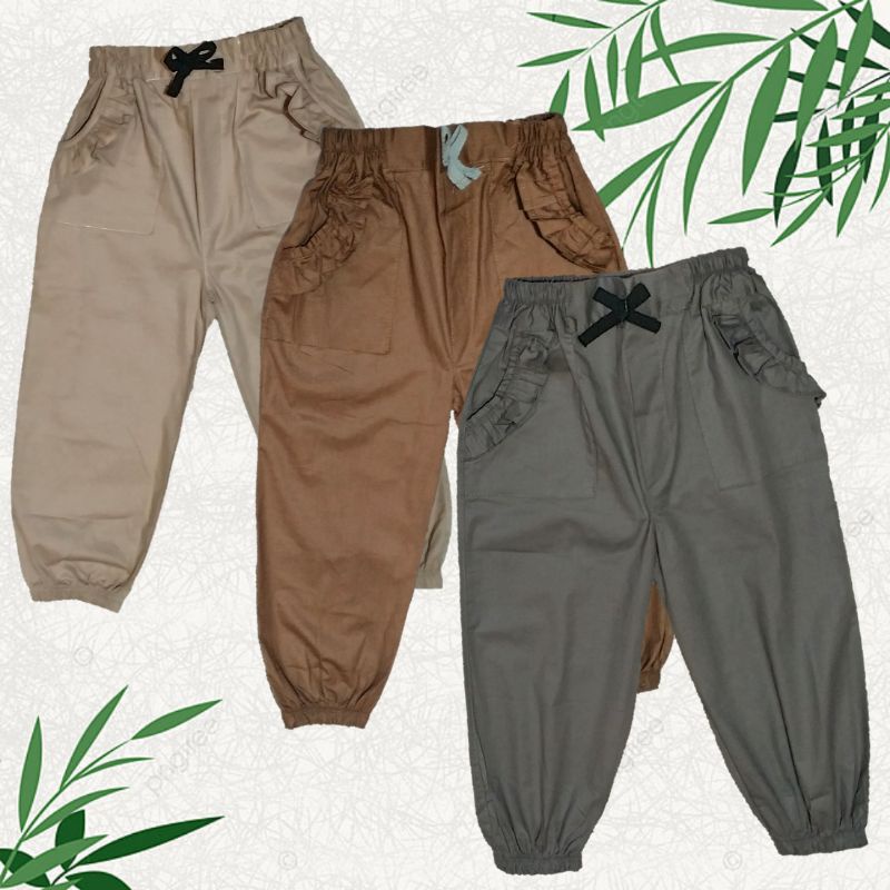 Celana joger pants anak/joger pant girl