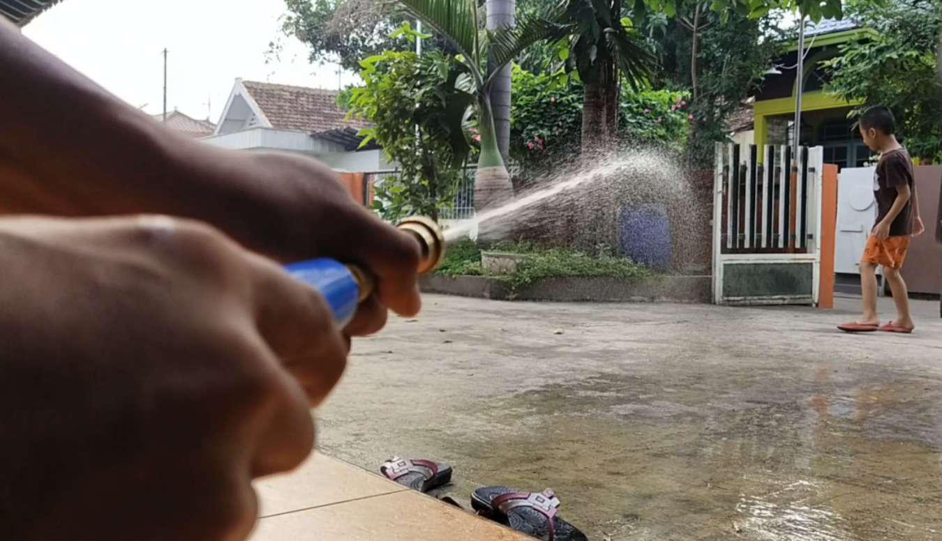 New Upgrade Dinamo Pompa Air Dc 12v 250 Psi + Adaptor 10a + Selang Cuci Motor Mobil Ac