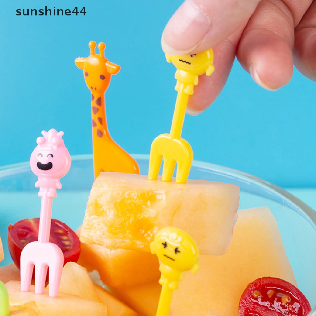 Sunshine Garpu Buah / Sayur Mini Lucu Untuk Anak