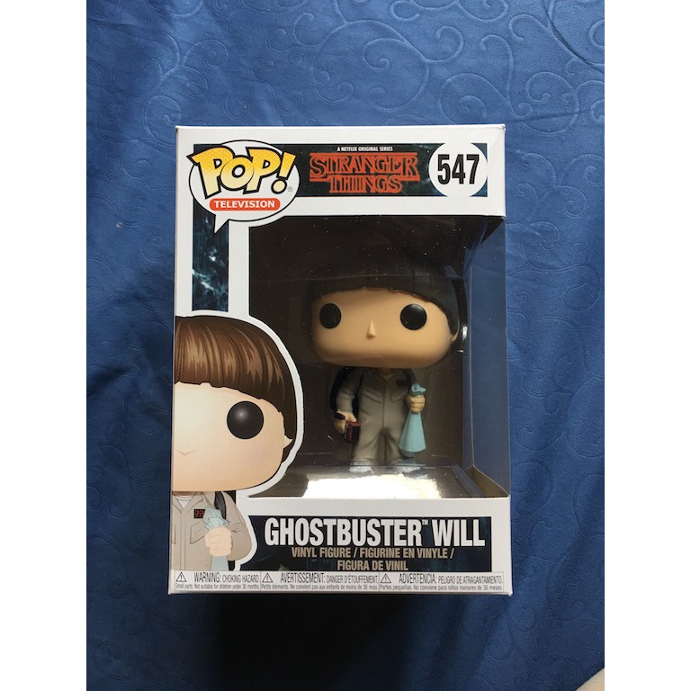 Funko Pop Stranger Things Ghostbuster Will ORIGINAL