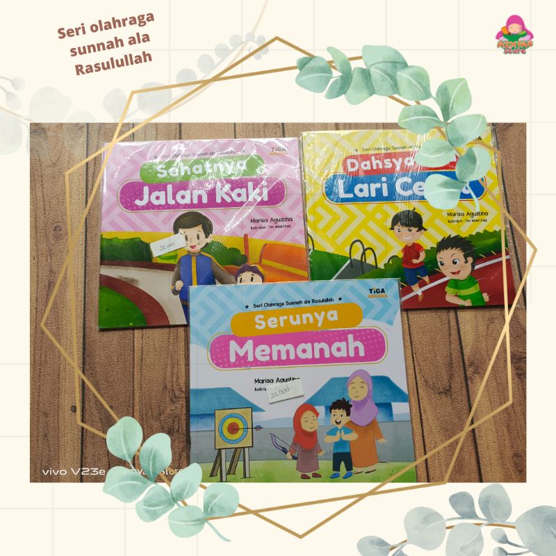 buku sale tiga ananda seri olahraga sunnah ala Rasulullah by tiga ananda