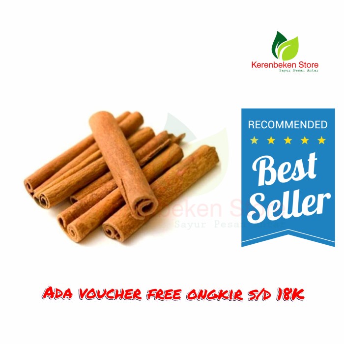 

Kayu Manis / Cinnamon per sachet 5gr