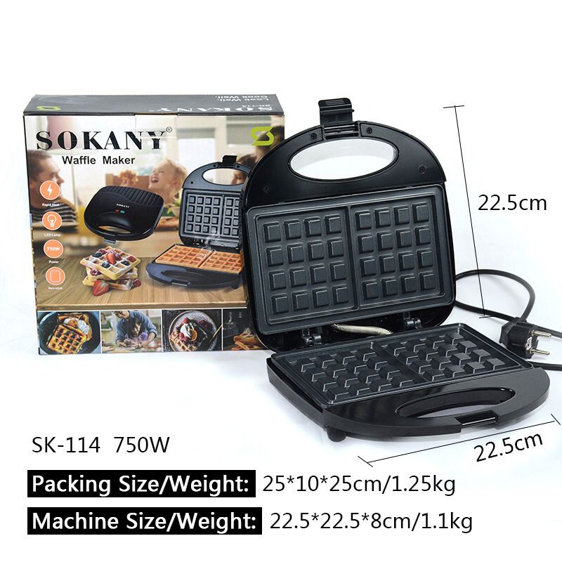 Cetakan Kue Waffle / Waffle Maker / Pembuat Kue Wafle Manual Anti Lengket