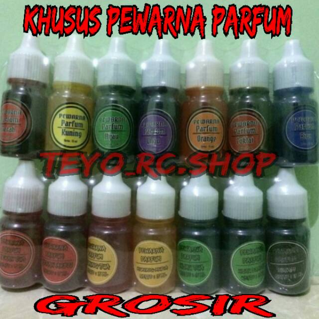 Pewarna parfum grosir 14 botol