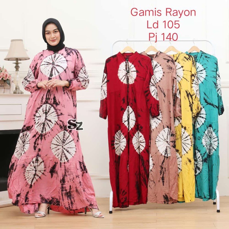 Gamis Rayon Candi Mekar | Gamis Premium Terbaru