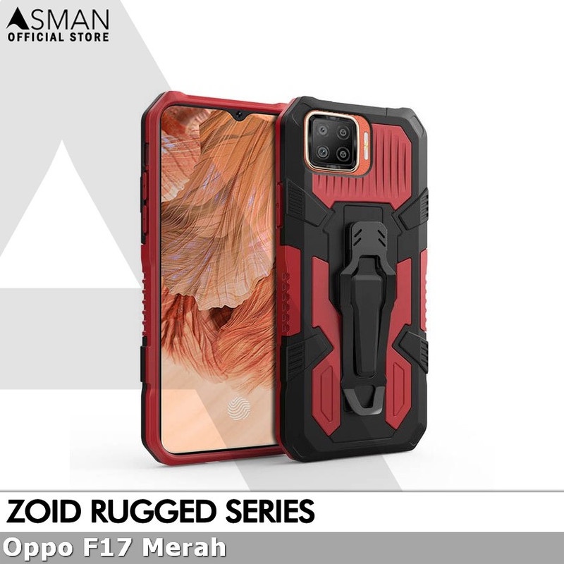 Asman Case OPPO F17 Zoid Ruged Armor Premium