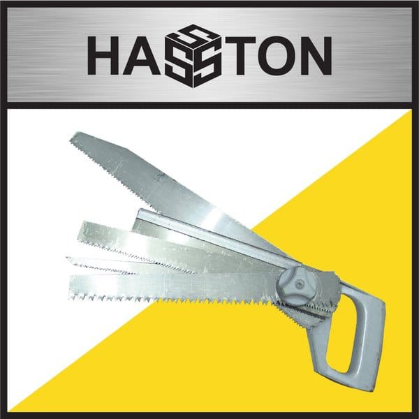 Hasston Gergaji Set 5 Rupa Gergaji Multifungsi Full Gagang Besi Murah