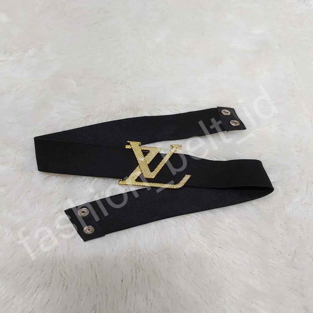 GROSIR (12pcs) BELT V BELT H / IKAT PINGGANG V FASHION WANITA