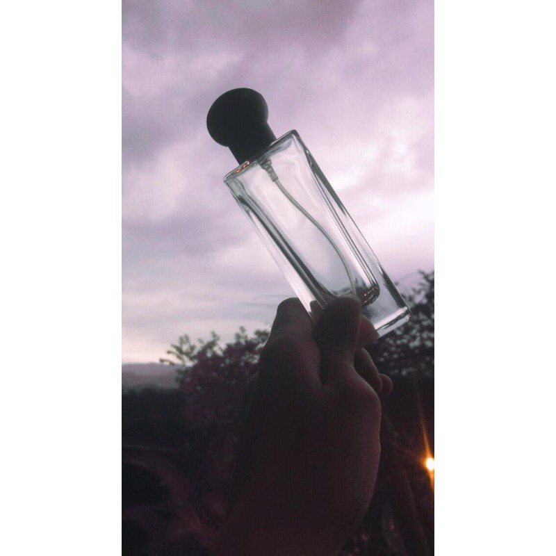 botol parfum jo malone 35 ml tutup hitam/ botol parfum spray / botol handsanitizer