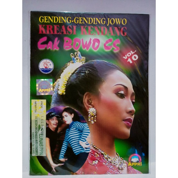 VCD original Gending Gending Jawa kreasi kendang cak Bowo cs