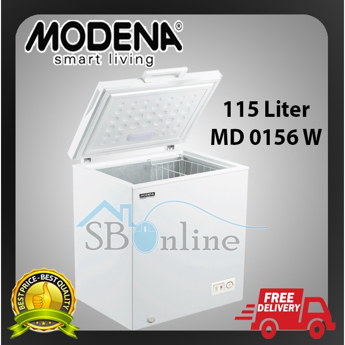 MODENA Chest Freezer - MD 0156 W