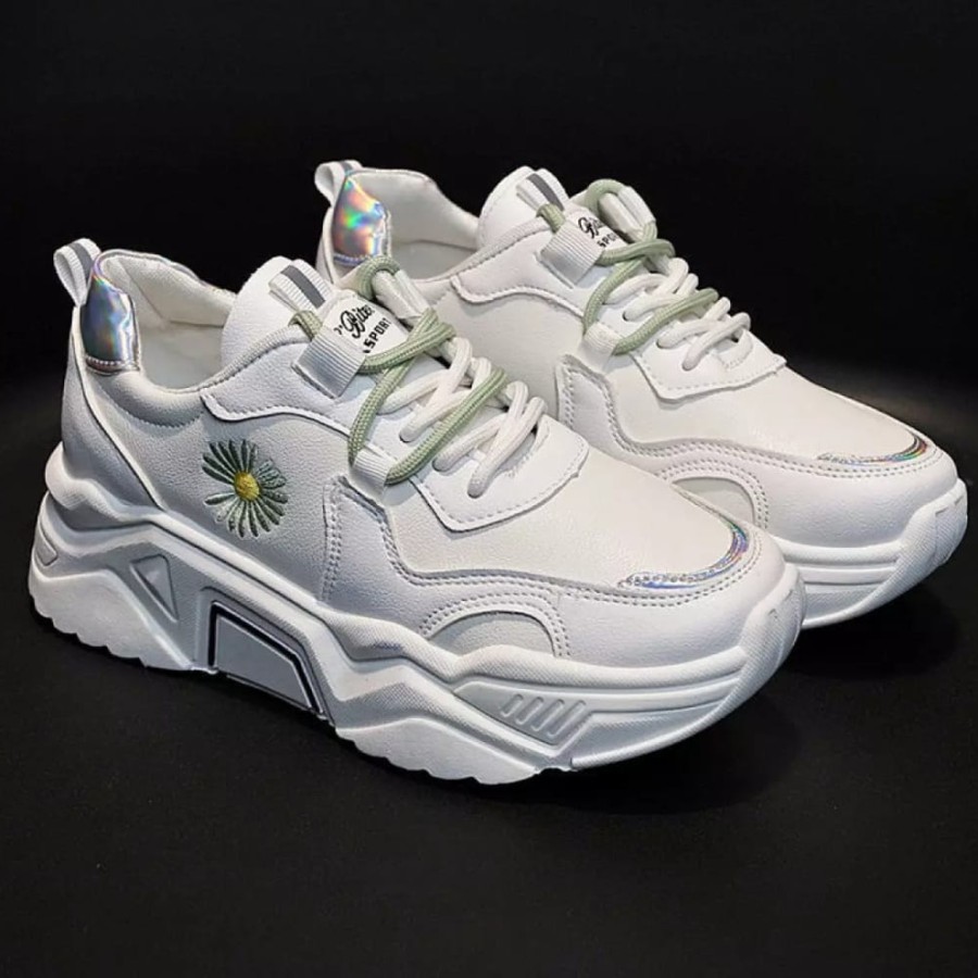 sepatu sneakers wanita sun flow fl02-2