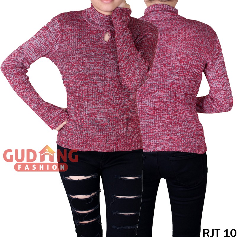Sweater Lengan Panjang Wanita RJT 10