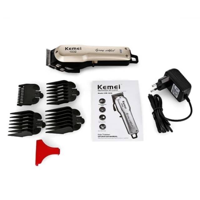 KEMEI KM-2600 KM 1032 1031 1986 809 Adjustable Cordless Hair - OLB3366 seperti magic clip senior