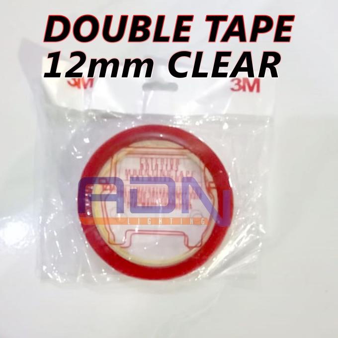 

3M Doubel Tape Bening Clear VHB 12 MM PERMANENT akrilik SANGAT LENGKET and-off91 Segera Dapatkan