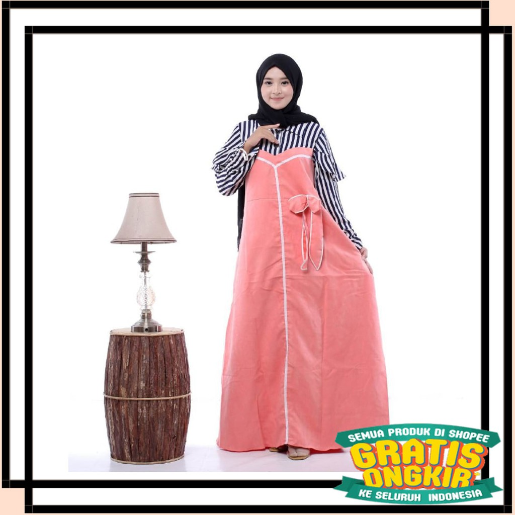 SOLO KERIS FULL BROKAT RUFFLE BENANG RAJA TENUN / BATIK KALONGAN | GAMIS