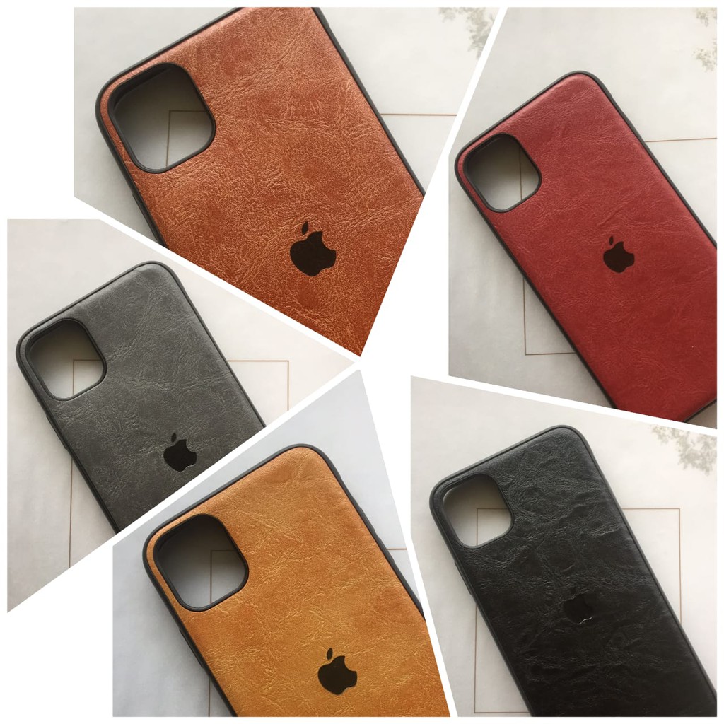 Softcase Leather Iphone X/XR/Xs Max/11 Pro Max Casing Jelly Case Kulit