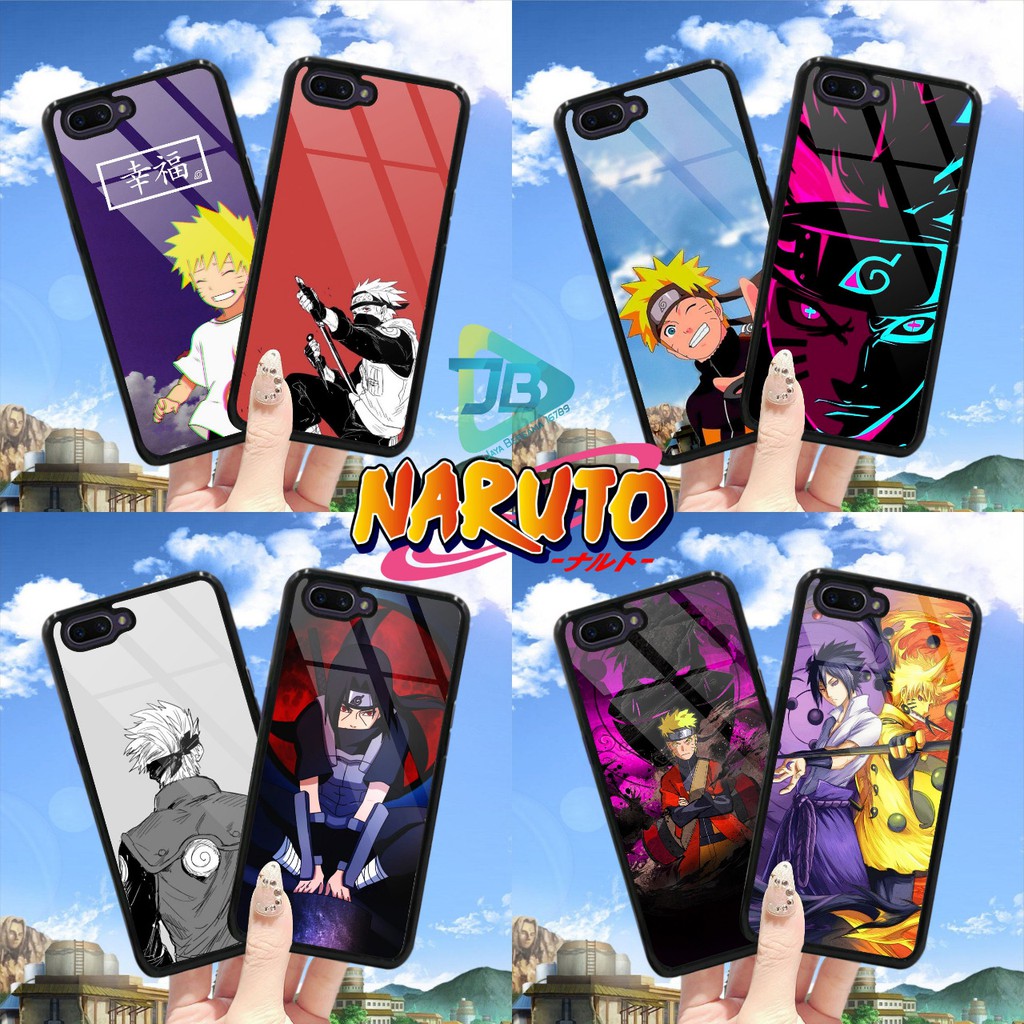 HARDCASE 2D GLOSSY NARUTO OPPO VIVO XIAOMI SAMSUNG REALME IPHONE ALL TYPE JB4669