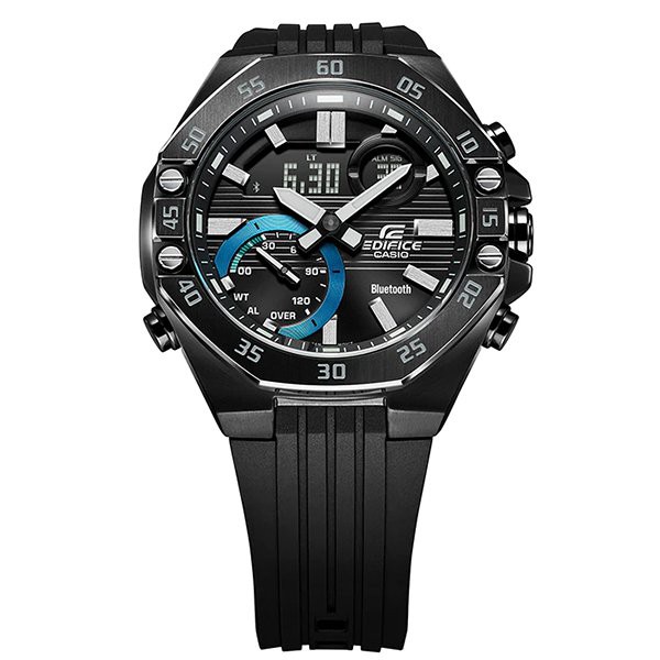 Jam Tangan / Arloji Casio Edifice ECB10 BlueBlack Fullset Box Original
