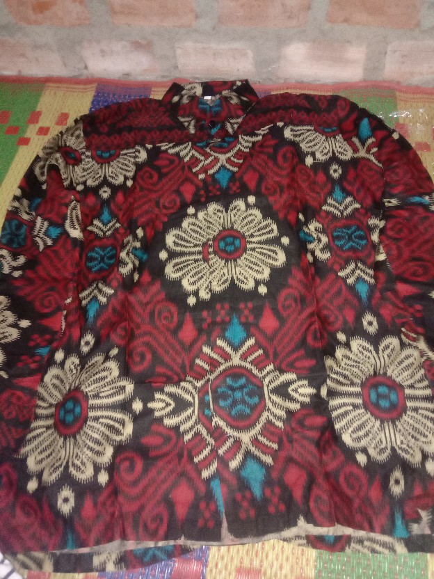 Size M L Xl Xxl Xxxl Bswart Batik Hrb026 Kenongo Hem Pendek Padi Pekalongan M L Xl Batik Pria Murahl