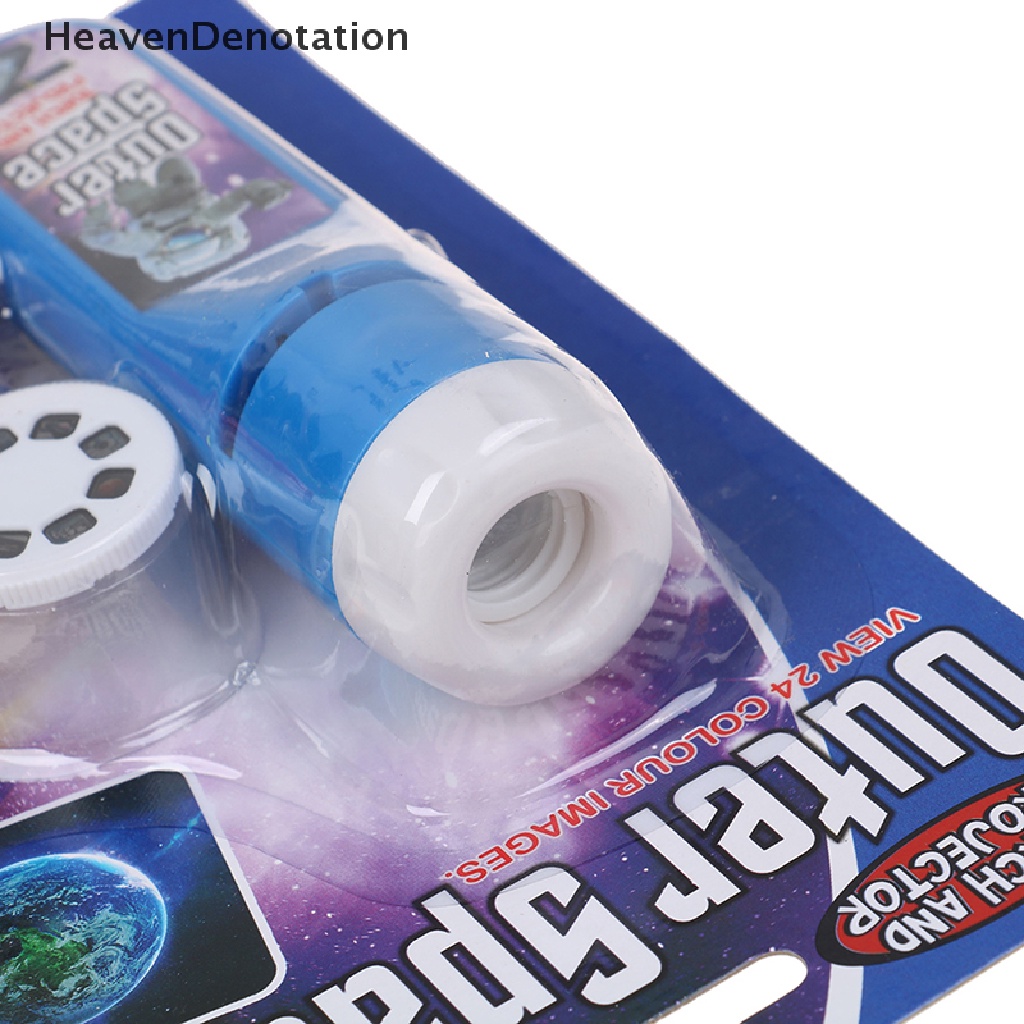 [HeavenDenotation] Portable Flashlight Projection Education Toy Animal Starry Lights Kids Toys Gift