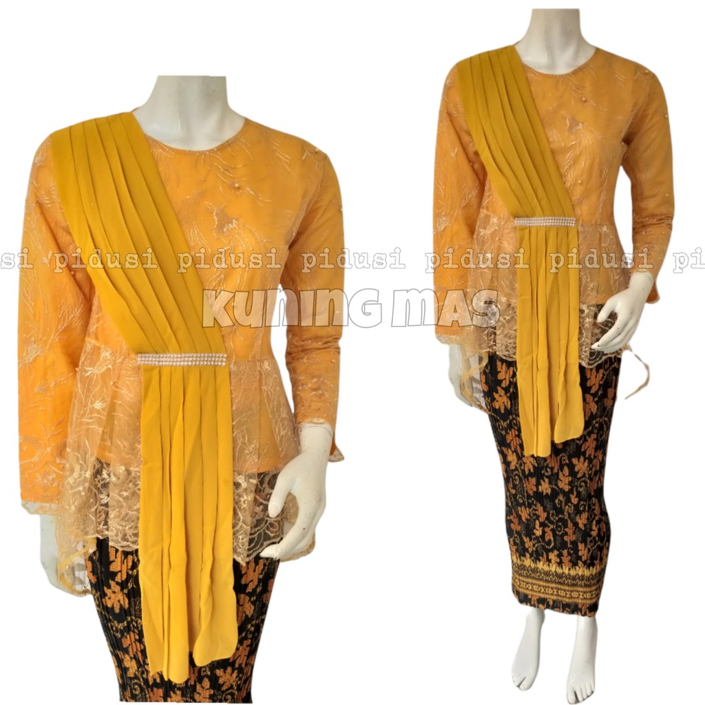 SET KEBAYA AURORA SELENDANG / SET KEBAYA ANAK MUDA / SET KEBAYA MODERN