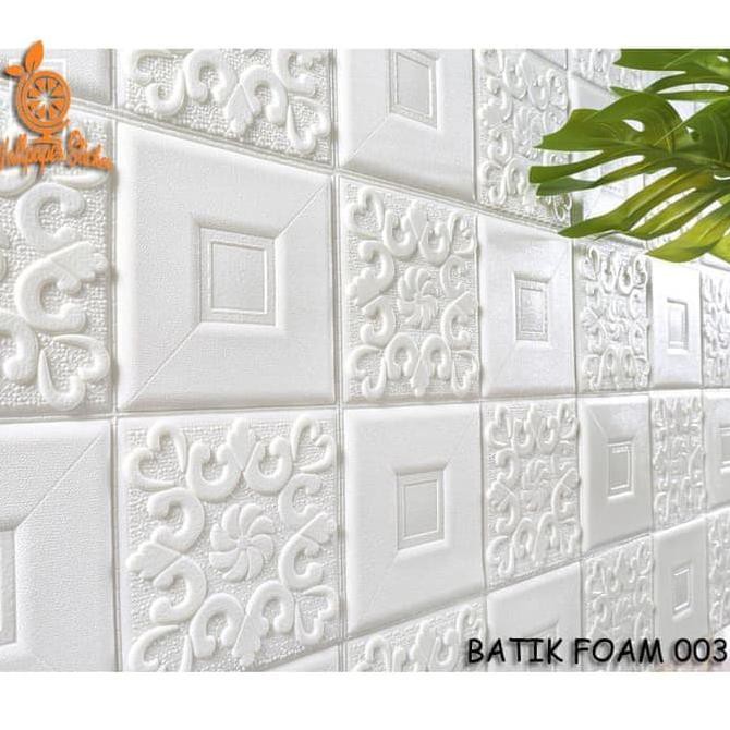 WALLPAPER 3D BATIK FOAM DINDING PLAFON WALLSTICKER MURAAAh
