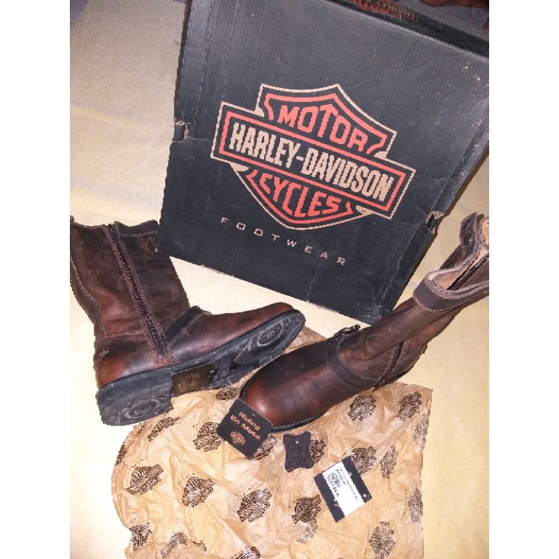 Original Sepatu Boot Wanita by Harley Davidson
