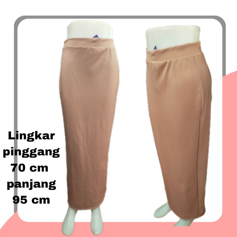 ROK SPAN BAHAN SCUBA MODEL LURUS WANITA rok panjang wanita rok fashion cewek cewe rok span ibu dewasa panjang wanita scuba casual basic premium terbaru terkini  scuba rok muslim wanita trend rok kerja wanita rok span tebal stretch lurus rok span perempuan