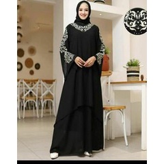 gamis malaysia motif bunga / gamis malaysia motif kombinasi / gamis bordir ceruty / gamis bordir / gamis bordir mewah / gamis casual / gamis casual dress / gamis casual terbaru / gamis simple / gamis simple elegan / gamis simple terbaru / gamis simple cer