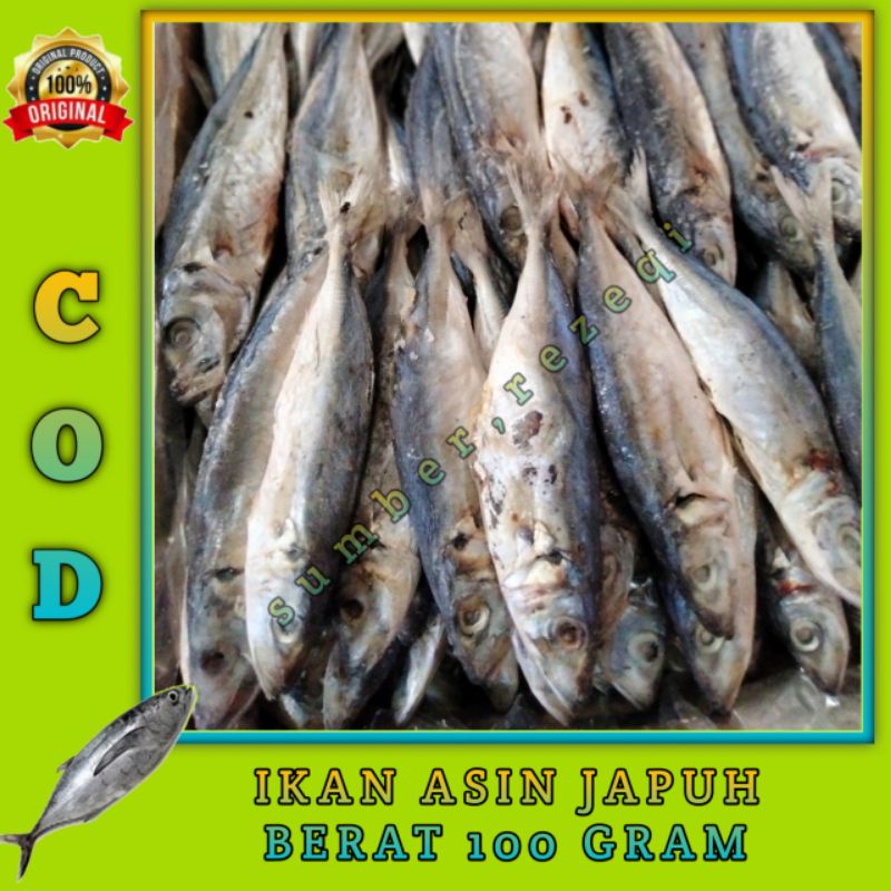 

IKAN ASIN JAPUH MANTAP BERAT 100gr