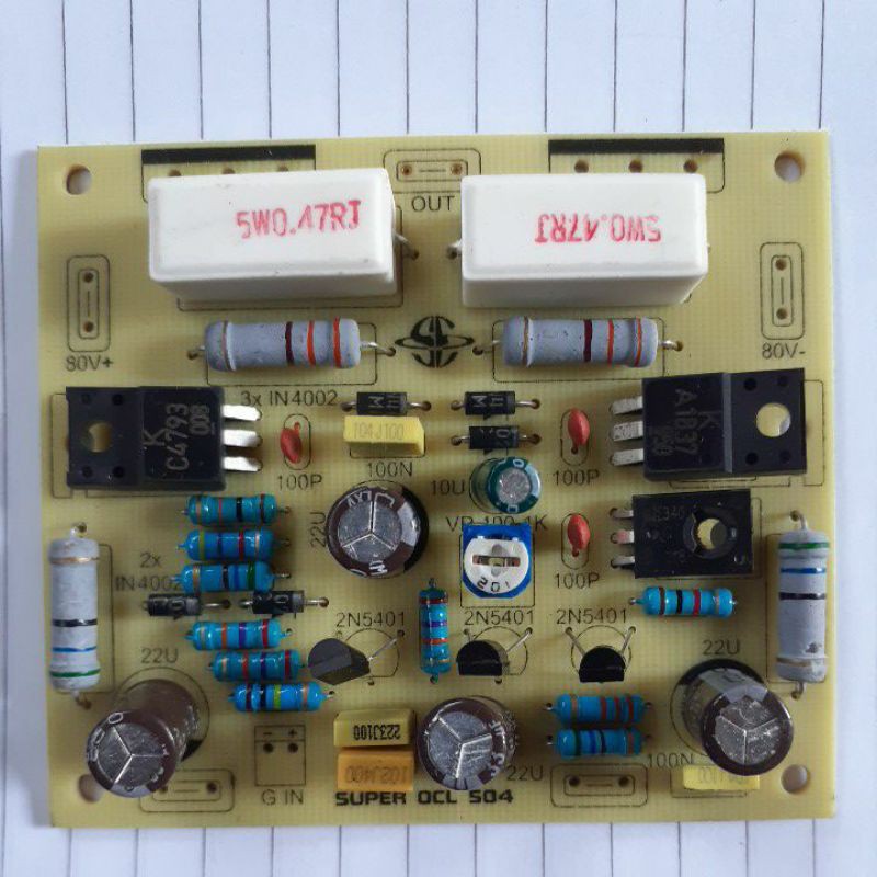 Jual driver 504 super ocl pcb fiber | Shopee Indonesia