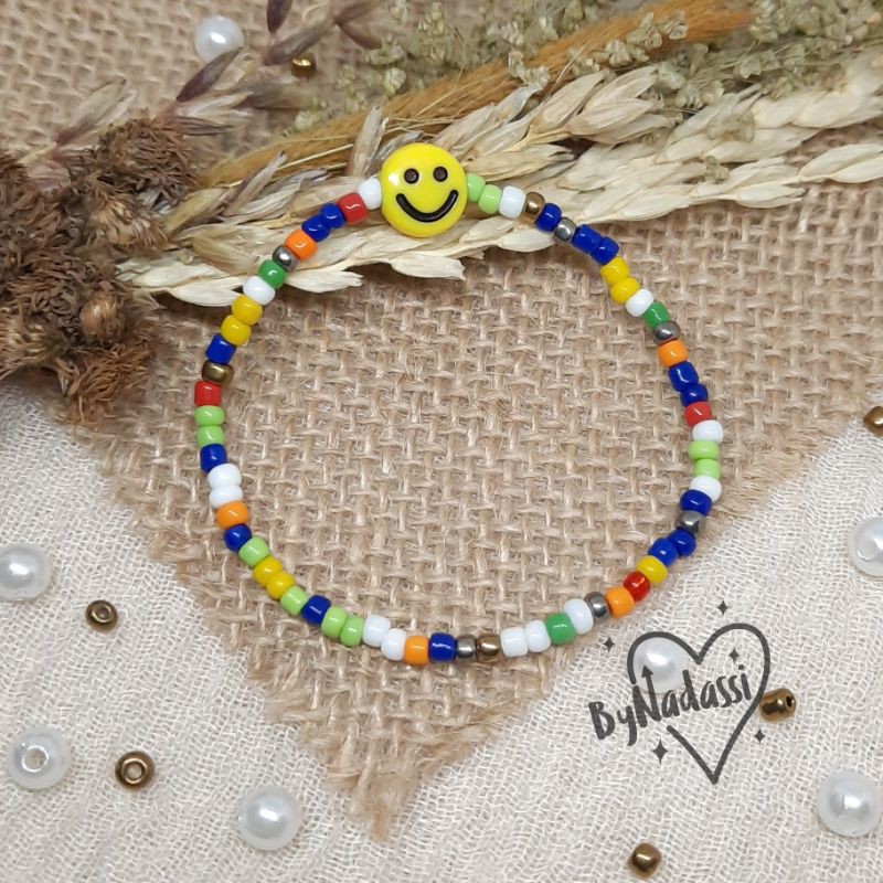SEHUN BRACELET | Gelang Beads Smile | Gelang EXO Beads | Gelang Manik