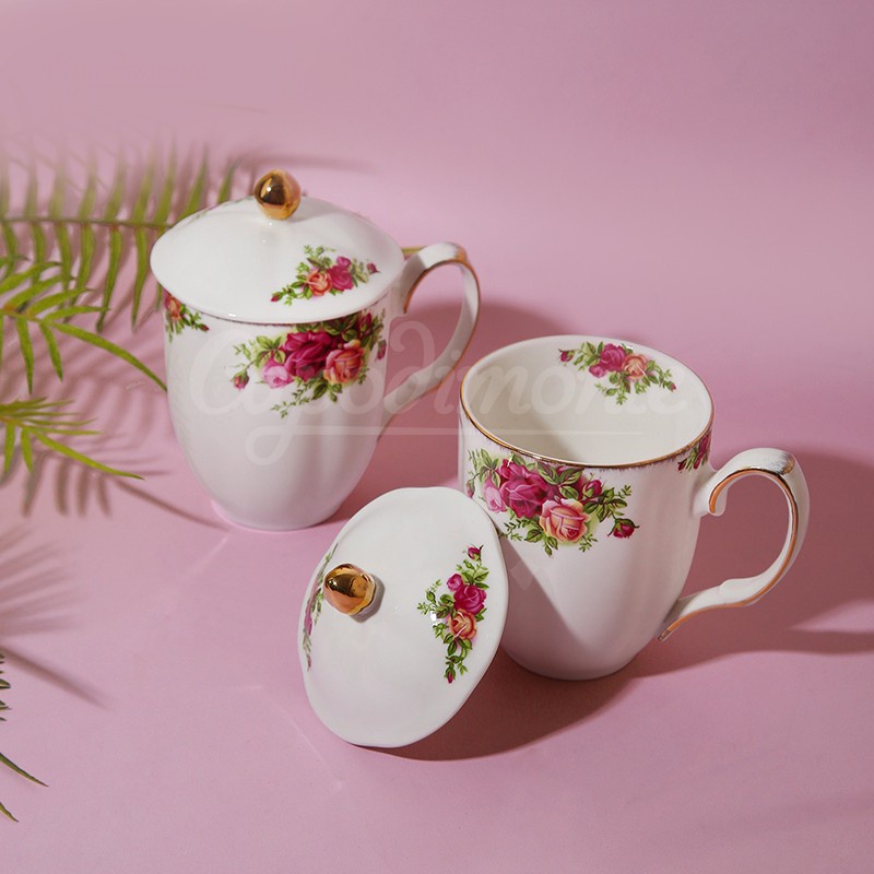 MUG ROYAL ROSE GARDEN CAPODIMONTE - ABP2022VA