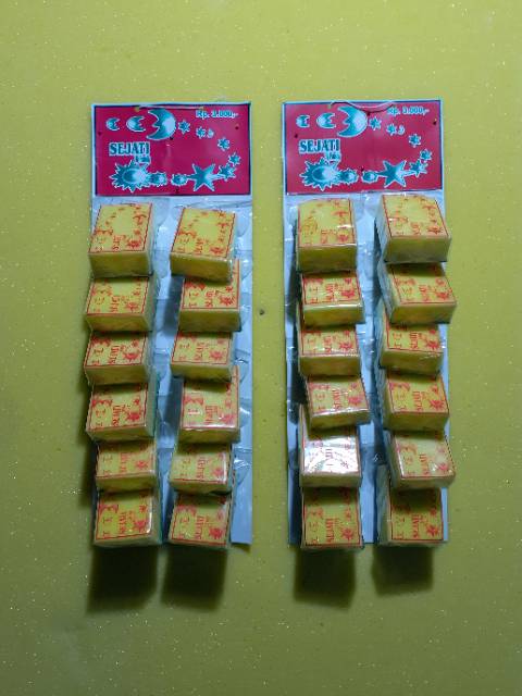 Spon Sponge Cuci Piring Double Isi 12 Pcs 1 Lusin Merk Sejati Family | serabut dan spon