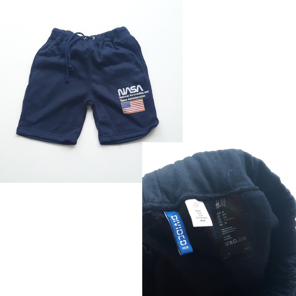 Short Pants H&amp;M Nasa / Celana Pendek Hnm Celana Pria Bawahan Pria Celana Hnm