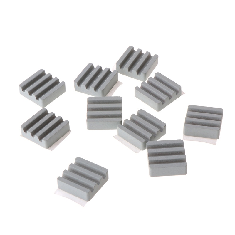 Bt 10pcs Keramik Heat Sinks CPU Cooling dissipador Untuk Raspberry Pi3 2B Orange Pi