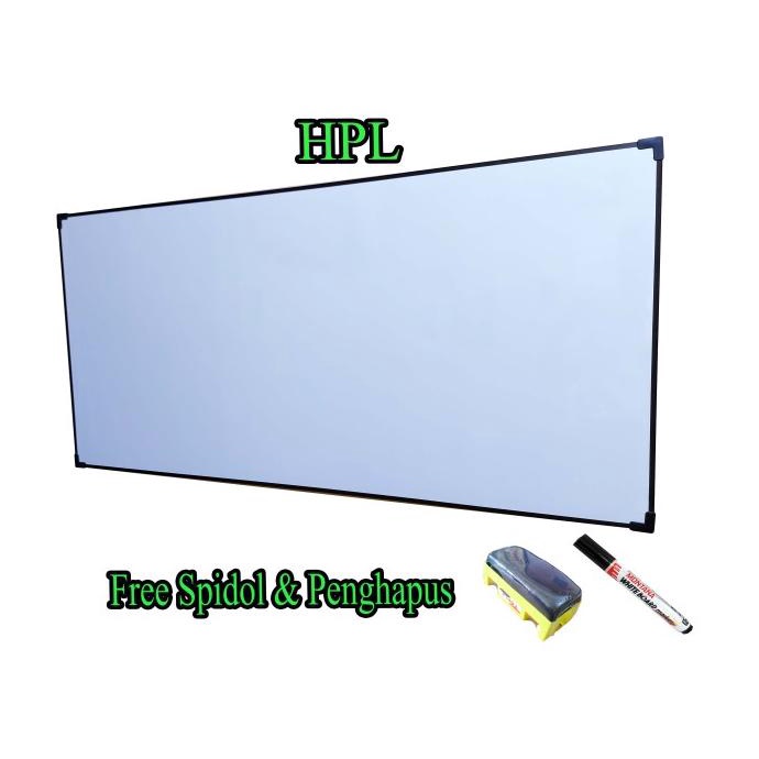 

Papan Tulis 60 x 120 cm Whiteboard